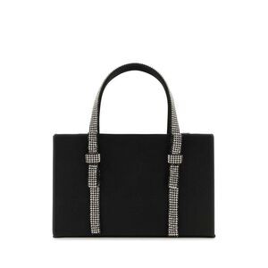 KARA Rhinestone Strap Top Handle Bag Women BLACK Handbags